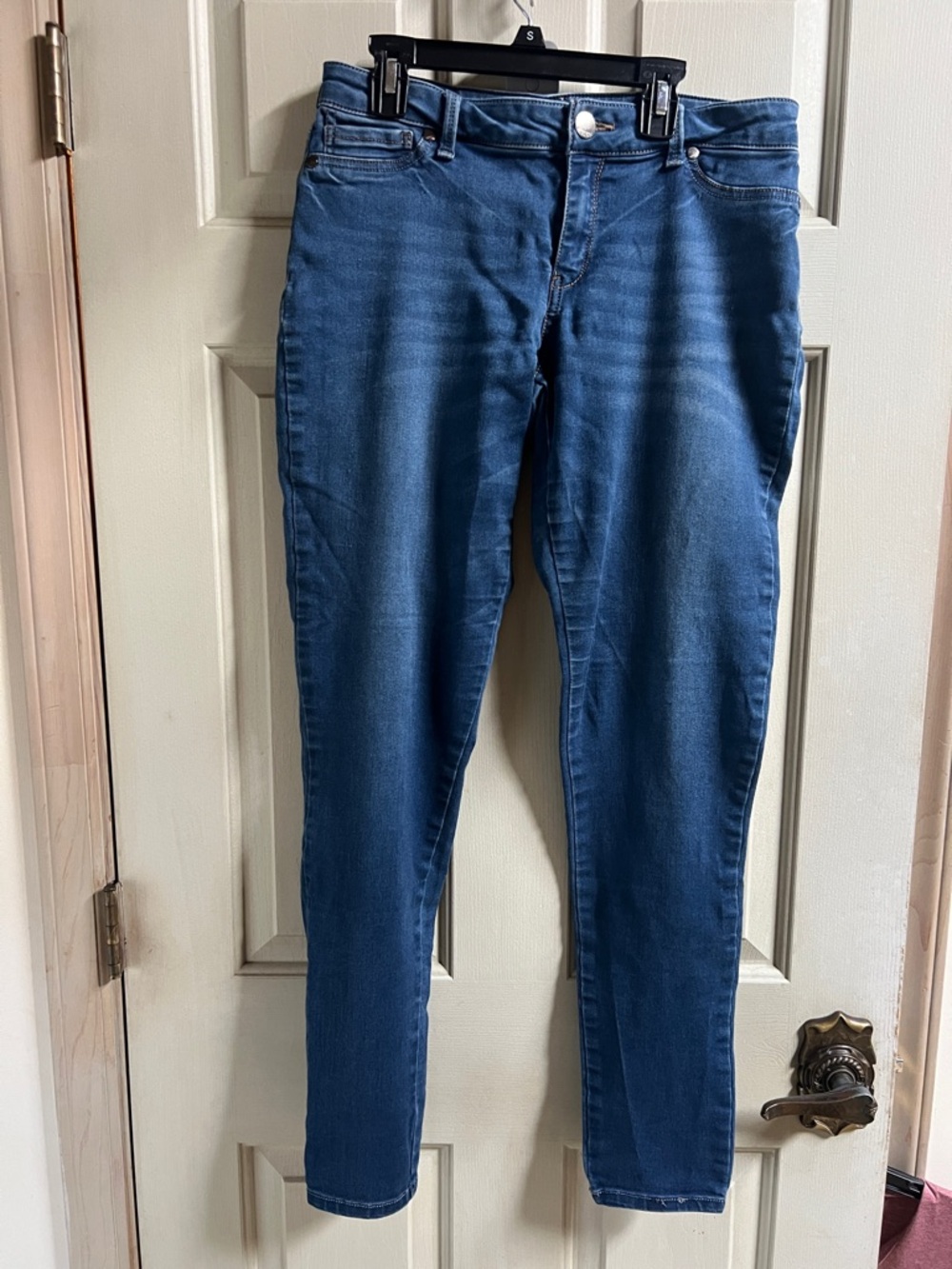 Express Women's Medium Blue Skinny Jeans